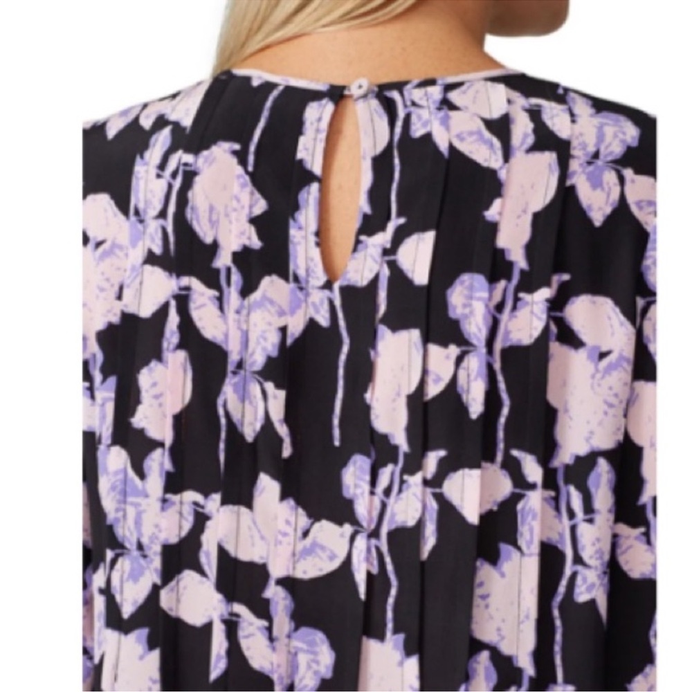 DIANE VON FURSTENBERG
Joyce Floral Silk Pleated Shift Dress - Picture 2 of 2